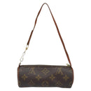 LOUIS VUITTON Monogram Papillon Pouch LV Auth BA10935-2