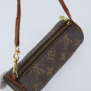 LOUIS VUITTON Monogram Papillon Pouch LV Auth BA10935-6