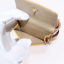 LOUIS VUITTON Vernis Lafayette Street Münzbörse Beige M91013 LV Auth BA10937-8