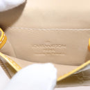 LOUIS VUITTON Vernis Lafayette Street Münzbörse Beige M91013 LV Auth BA10937-18