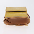 LOUIS VUITTON Vernis Lafayette Street Münzbörse Beige M91013 LV Auth BA10937-6