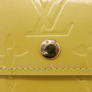 LOUIS VUITTON Vernis Groene Sigarettenkoker Limoengeel M91052 LV Auth BA10938-17