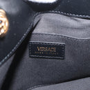 BOTTEGA VENETA Chain Tote Bag Leather Black Gold Auth BA10943-19