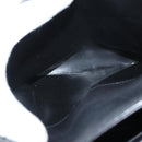 CHANEL Tote Bag Leather Black Gold CC Auth BA10944-20