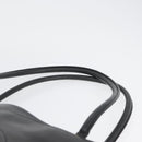 CHANEL Tote Bag Leather Black Gold CC Auth BA10944-8