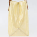 LOUIS VUITTON Monogram Vernis Reade PM Hand Bag Perle M91336 LV Auth BA10949-4