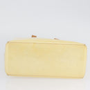 LOUIS VUITTON Monogram Vernis Reade PM Hand Bag Perle M91336 LV Auth BA10949-5