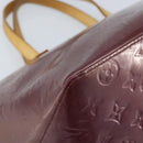 LOUIS VUITTON Monogram Vernis Bellevue PM Hand Bag Violet M93584 LV Auth BA10952-14