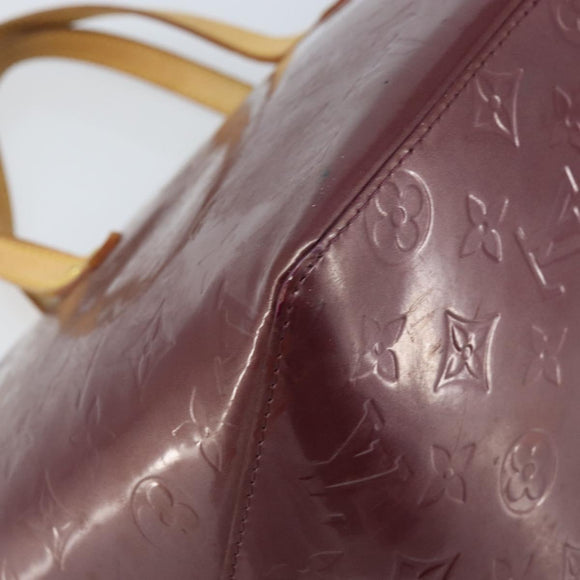 LOUIS VUITTON Monogram Vernis Bellevue PM Hand Bag Violet M93584 LV Auth BA10952