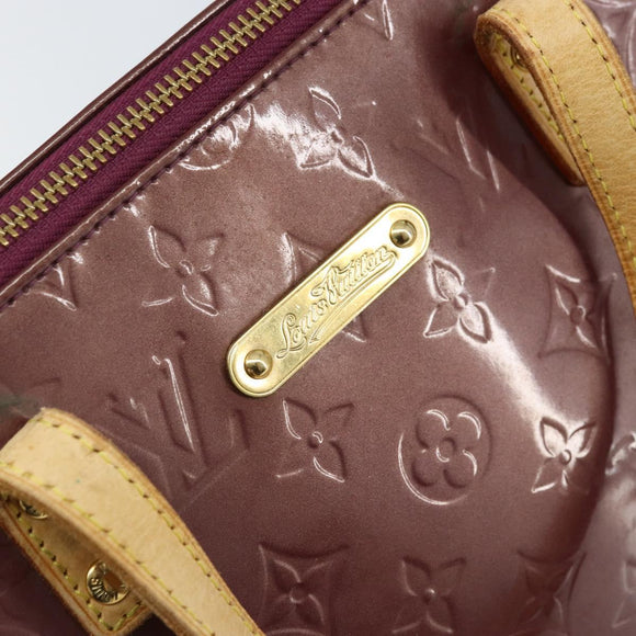 LOUIS VUITTON Monogram Vernis Bellevue PM Hand Bag Violet M93584 LV Auth BA10952