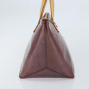 LOUIS VUITTON Monogram Vernis Bellevue PM Hand Bag Violet M93584 LV Auth BA10952-3