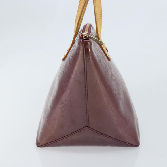 LOUIS VUITTON Monogram Vernis Bellevue PM Hand Bag Violet M93584 LV Auth BA10952