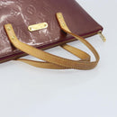 LOUIS VUITTON Monogram Vernis Bellevue PM Hand Bag Violet M93584 LV Auth BA10952-7