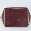LOUIS VUITTON Monogram Vernis Bellevue PM Hand Bag Violet M93584 LV Auth BA10952-5