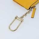 GUCCI Micro GG Canvas Guccissima Coin Purse PVC Yellow 233183 Auth BA10953-8