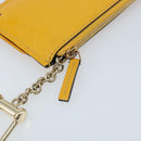 GUCCI Micro GG Canvas Guccissima Coin Purse PVC Yellow 233183 Auth BA10953-9