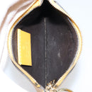 GUCCI Micro GG Canvas Guccissima Coin Purse PVC Yellow 233183 Auth BA10953-11