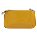 GUCCI Micro GG Canvas Guccissima Coin Purse PVC Yellow 233183 Auth BA10953-2