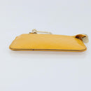 GUCCI Micro GG Canvas Guccissima Coin Purse PVC Yellow 233183 Auth BA10953-6