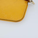 GUCCI Micro GG Canvas Guccissima Coin Purse PVC Yellow 233183 Auth BA10953-14