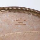 LOUIS VUITTON Monogram Trousse Demi Ronde Cosmetic Pouch M47520 LV Auth BA10964-9