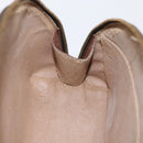 LOUIS VUITTON Monogram Trousse Demi Ronde Cosmetic Pouch M47520 LV Auth BA10964-18
