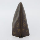 LOUIS VUITTON Monogram Trousse Demi Ronde Cosmetic Pouch M47520 LV Auth BA10964-3
