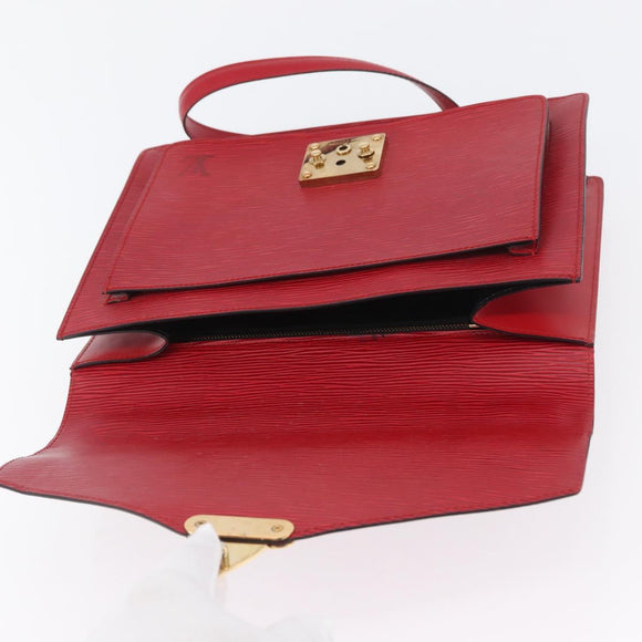 LOUIS VUITTON Epi Monceau 28 Hand Bag Red M40783 LV Auth BA10966