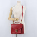 LOUIS VUITTON Epi Monceau 28 Hand Bag Red M40783 LV Auth BA10966-26