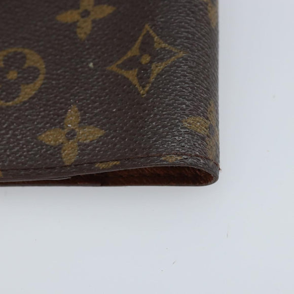 LOUIS VUITTON Monogram Agenda PM Day Planner Cover R20005 LV Auth BA10968
