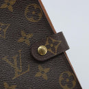LOUIS VUITTON Monogram Agenda PM Day Planner Cover R20005 LV Auth BA10968-17