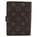 LOUIS VUITTON Monogram Agenda PM Day Planner Cover R20005 LV Auth BA10968-2