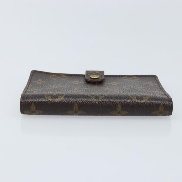 LOUIS VUITTON Monogram Agenda PM Day Planner Cover R20005 LV Auth BA10968