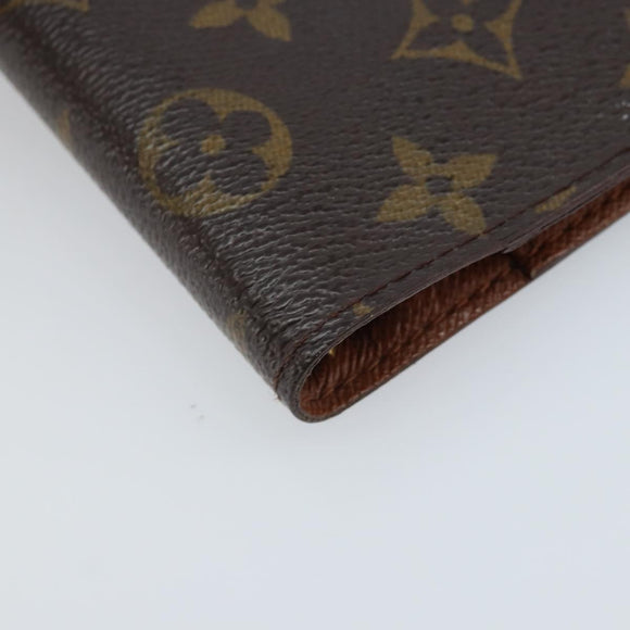 LOUIS VUITTON Monogram Agenda PM Day Planner Cover R20005 LV Auth BA10968