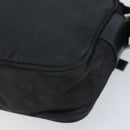 PRADA Shoulder Bag Nylon Black Silver Auth BA10971-15