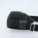 PRADA Shoulder Bag Nylon Black Silver Auth BA10971-3