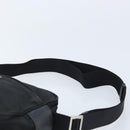 PRADA Shoulder Bag Nylon Black Silver Auth BA10971-8
