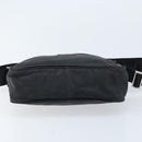 PRADA Shoulder Bag Nylon Black Silver Auth BA10971-5