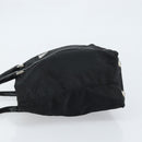 PRADA Tote Bag Nylon Black Silver Auth BA10973-5