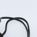PRADA Tote Bag Nylon Black Silver Auth BA10973-8