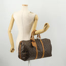 LOUIS VUITTON Monogram Keepall Bandouliere 45 Boston Bag M41418 LV Auth BA10975-22