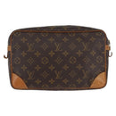 LOUIS VUITTON Monogram Compiegne 28 Clutch Bag M51845 LV Auth BA10976-2