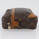LOUIS VUITTON Monogram Compiegne 28 Clutch Bag M51845 LV Auth BA10976-4
