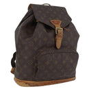 LOUIS VUITTON Monogram Montsouris GM Backpack M51135 LV Auth BA10978-1