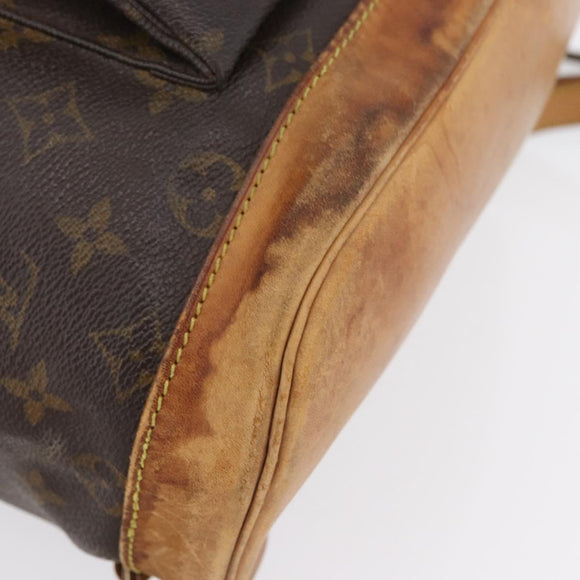 LOUIS VUITTON Monogram Montsouris GM Backpack M51135 LV Auth BA10978