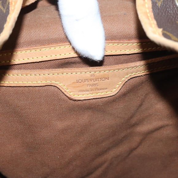LOUIS VUITTON Monogram Montsouris GM Backpack M51135 LV Auth BA10978