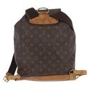 LOUIS VUITTON Monogram Montsouris GM Backpack M51135 LV Auth BA10978-2