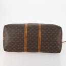 LOUIS VUITTON Monogram Keepall Bandouliere 55 Boston Bag M41414 LV Auth BA10979-5
