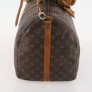 LOUIS VUITTON Monogram Keepall Bandouliere 55 Boston Bag M41414 LV Auth BA10979-4