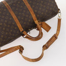 LOUIS VUITTON Monogram Keepall Bandouliere 55 Boston Bag M41414 LV Auth BA10979-7
